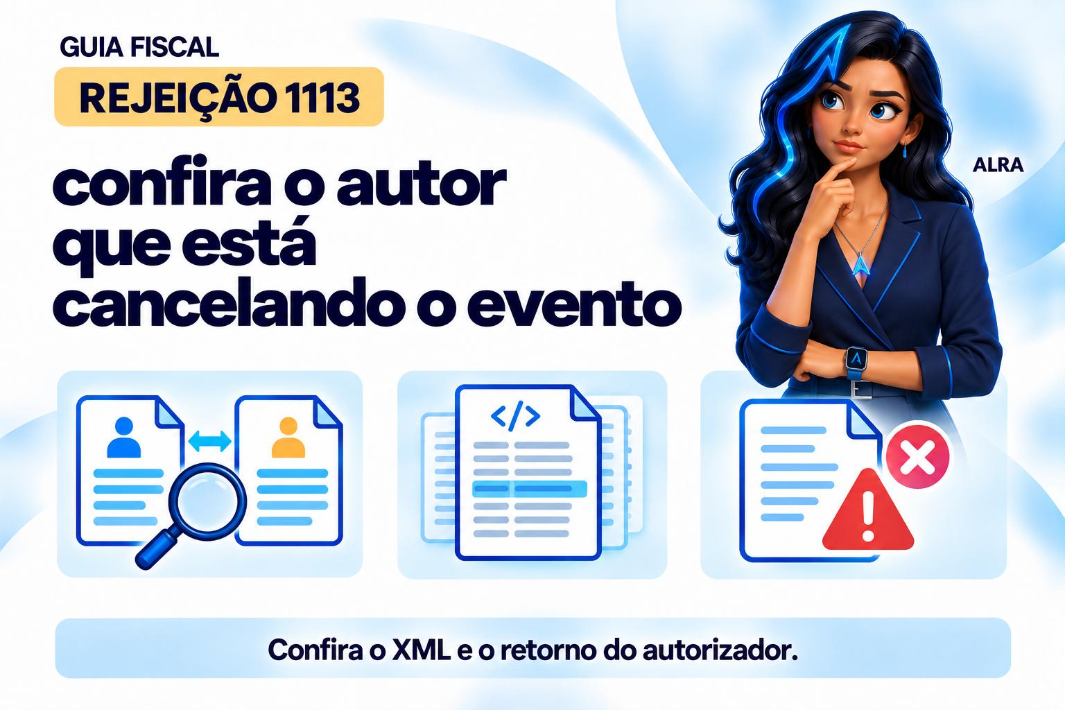 Capa ilustrada da ALRA: Rejeição 1113: confira o autor que está cancelando o evento.
