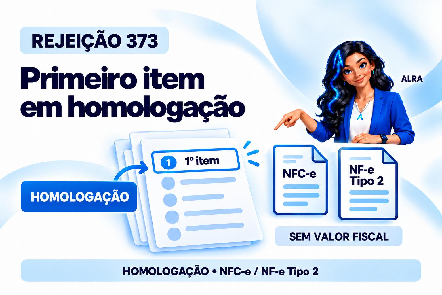 Capa ilustrada da ALRA: Rejeição 373: ajuste a descrição do primeiro item no ambiente de testes.